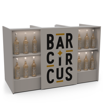 White event testing furniture