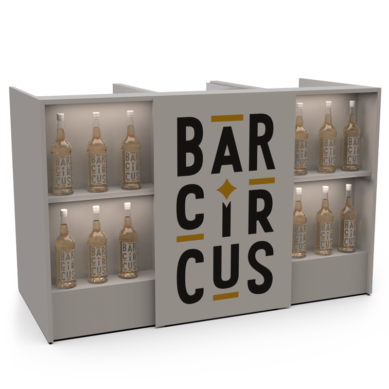 White event testing furniture