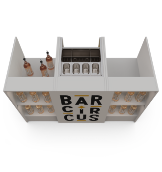 White event testing furniture