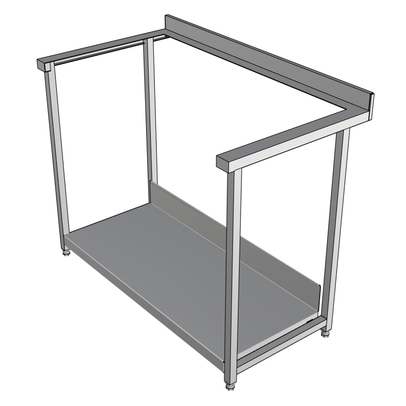 Feet for stations 1007 and 1054