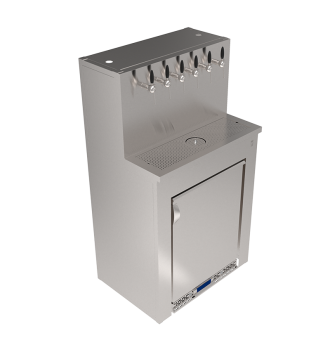 Beer Wall Cabinet with 6...