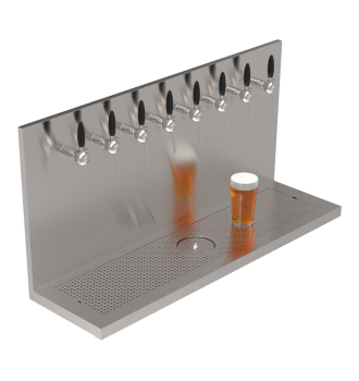 Plateau Beer Wall 8 spouts to install