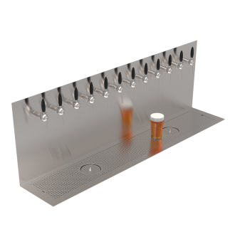 Plateau Beer Wall 12 built-in taps