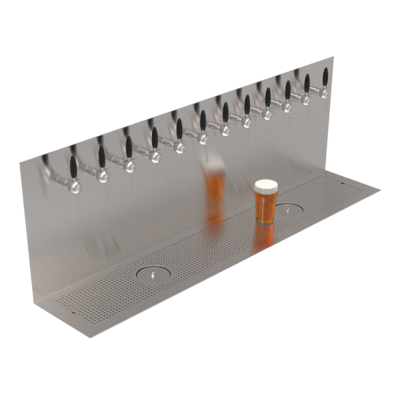 Plateau Beer Wall 12 built-in taps