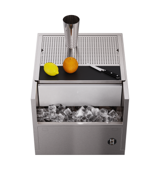 Preparation grid on icewell ice dispenser 77L