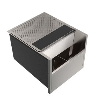 Preparation grid on icewell...