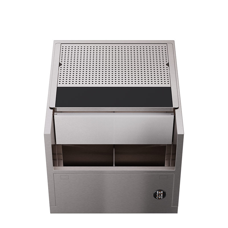 Preparation grid on icewell ice dispenser 77L