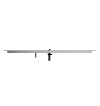 Built-in grid with glass rinser