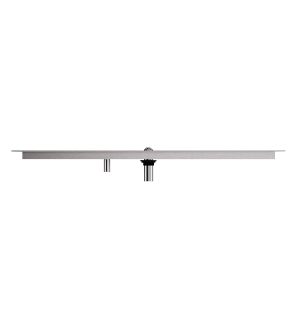 Built-in grid with glass rinser