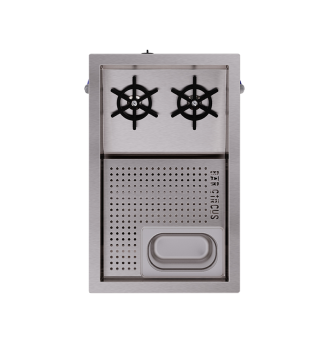 Rinse shaker with solid-liquid separator module