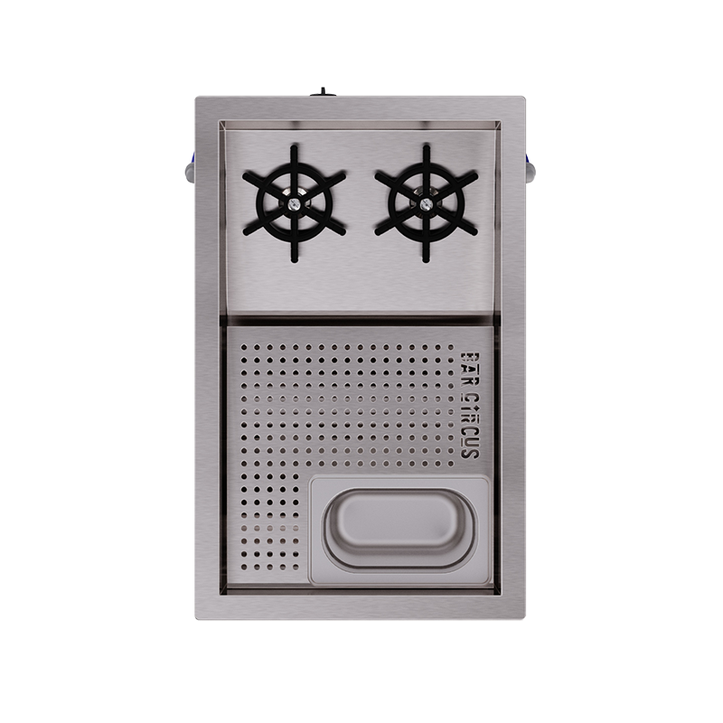 Rinse shaker with solid-liquid separator module