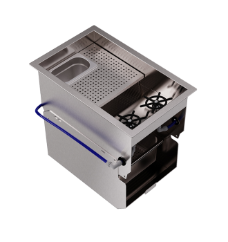 Rinse shaker with...