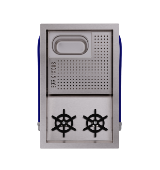 Rinse shaker with solid-liquid separator module