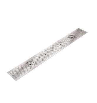 Built-in grid with glass...