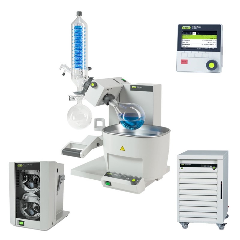 Basic cold rotary evaporator