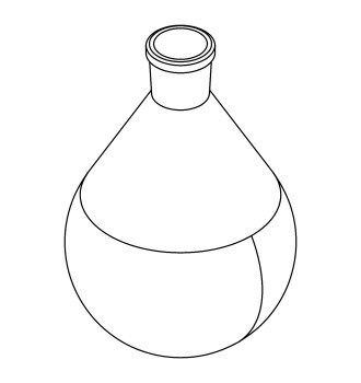 4L Round Bottom Flask...