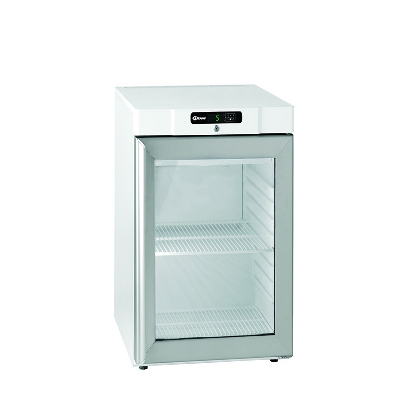 Réfrigérateur Blanc vitrée 128L