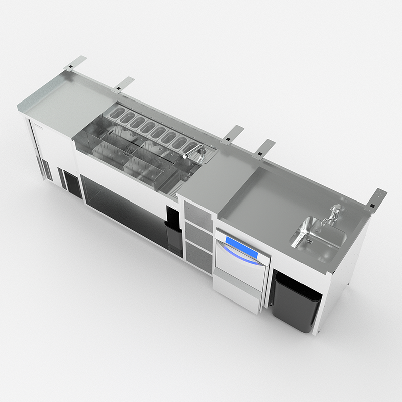 Cocktail bar station BÉCRUX