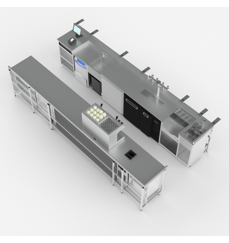 Agencement bar polyvalent DRACO