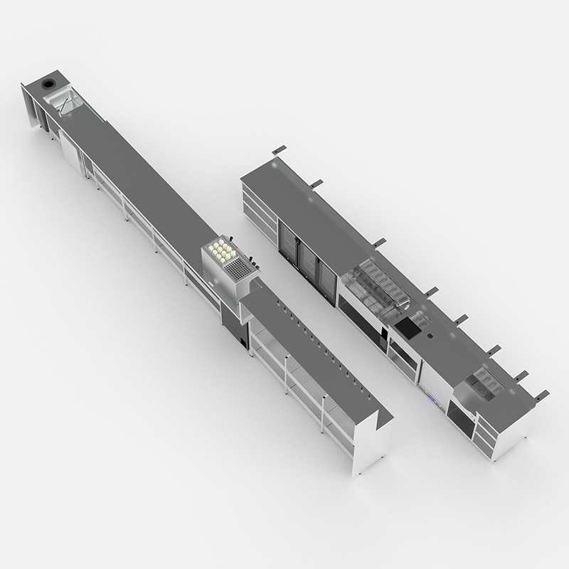 EQUULEUS bar layout with cocktail station