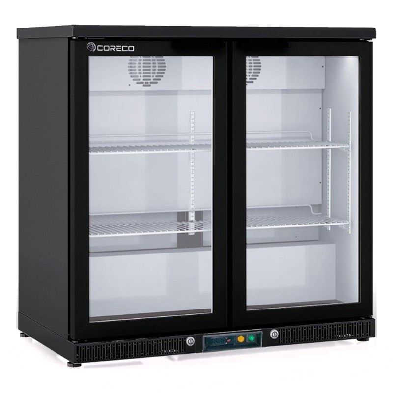 2-door bar refrigerator