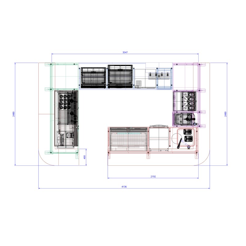Bar sur mesure FORNAX