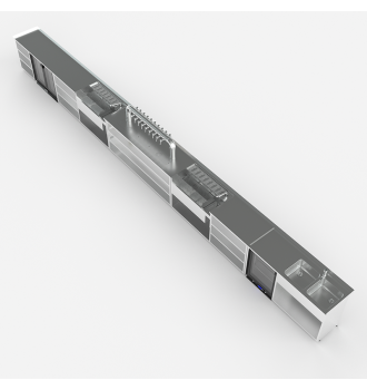 Stainless steel bar LUCIDA