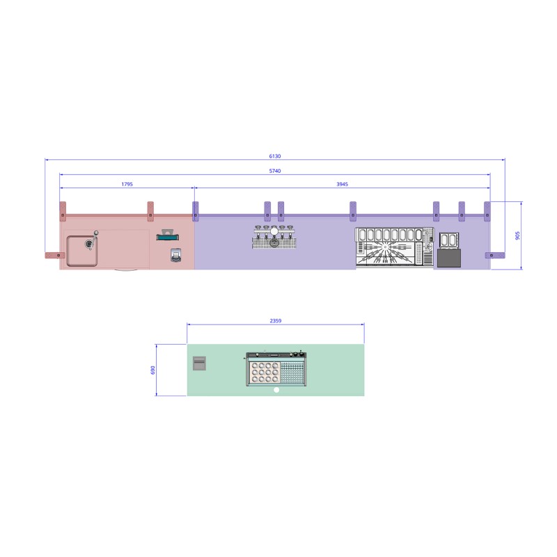 Bar inox polyvalent LUPUS