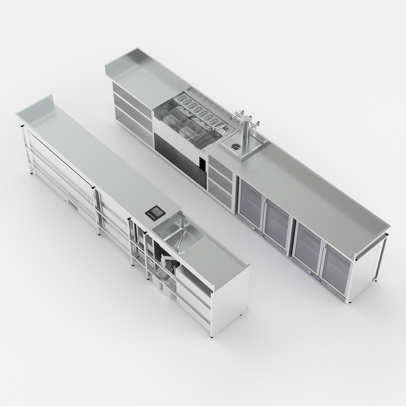 Bar with URSA cocktail station