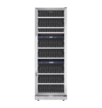 3-zone wine cellar 143 bottles