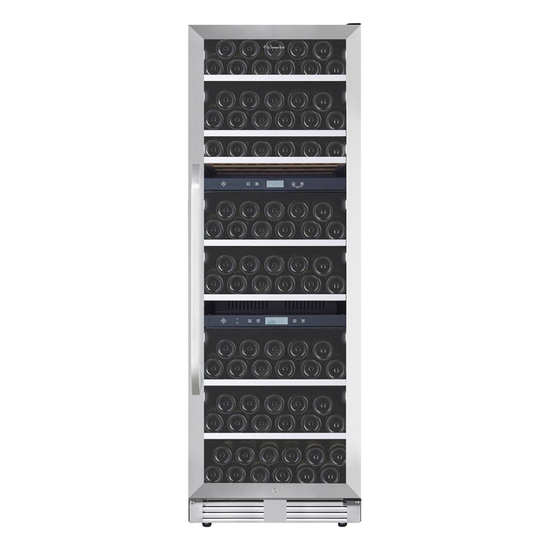 3-zone wine cellar 143 bottles