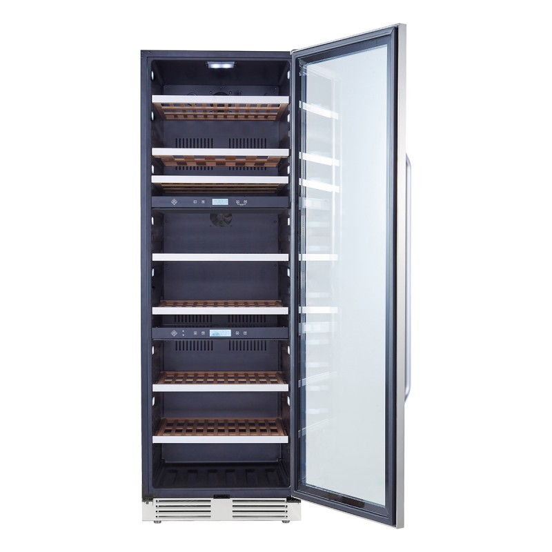3-zone wine cellar 143 bottles