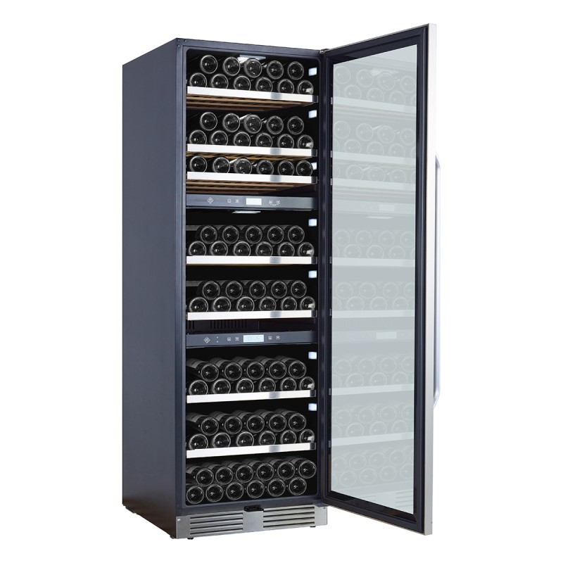 3-zone wine cellar 143 bottles