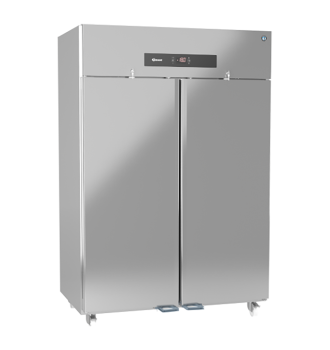 Réfrigérateur gris double porte négatif