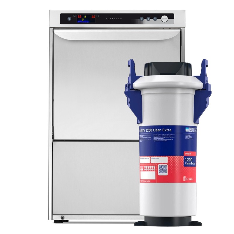 Electronic Glass Washer Pack 50 X 50 with Purity Clean Extra 1200 Filter