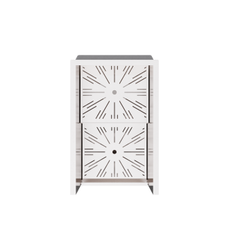 Speedrack latéral à 15 bouteilles droites avec compartiment glace