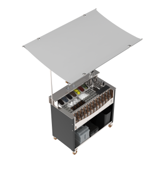 Mobile bar Orion Saint-Tropez