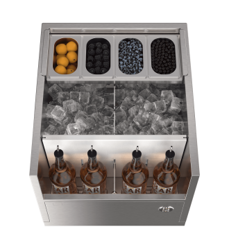 Refurbished fast icewell with speedrack 77L