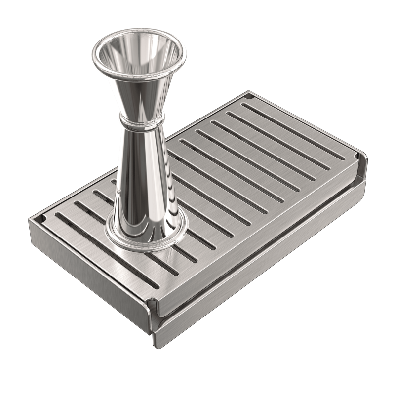 Sink side drainer