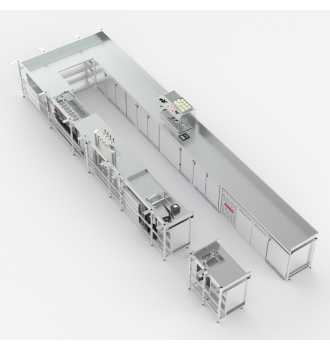 Very large U-shaped MENSA bar