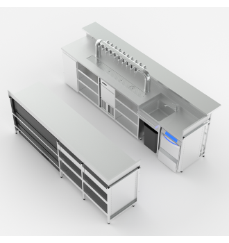 Compact beer bar BIHAM