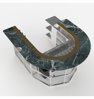 U-shaped compact station SIRIUS