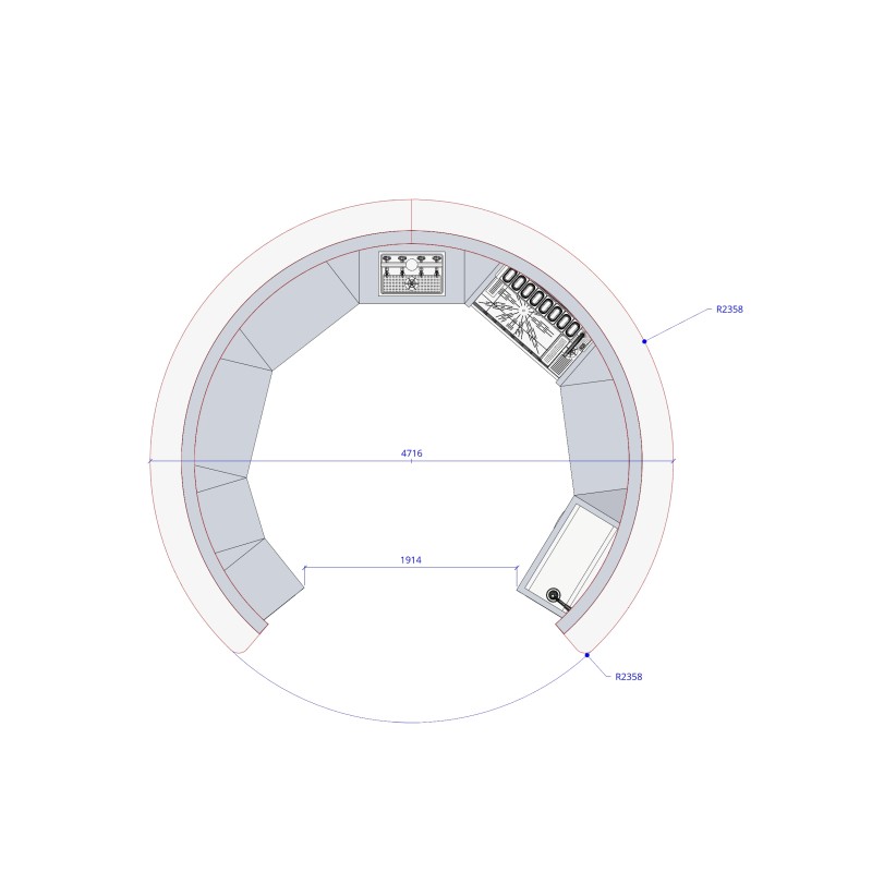Central island KSORA