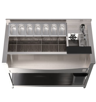 100L Cocktail Station on Stand (Exhibition Model)