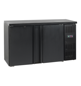 Back bar with 2 solid...