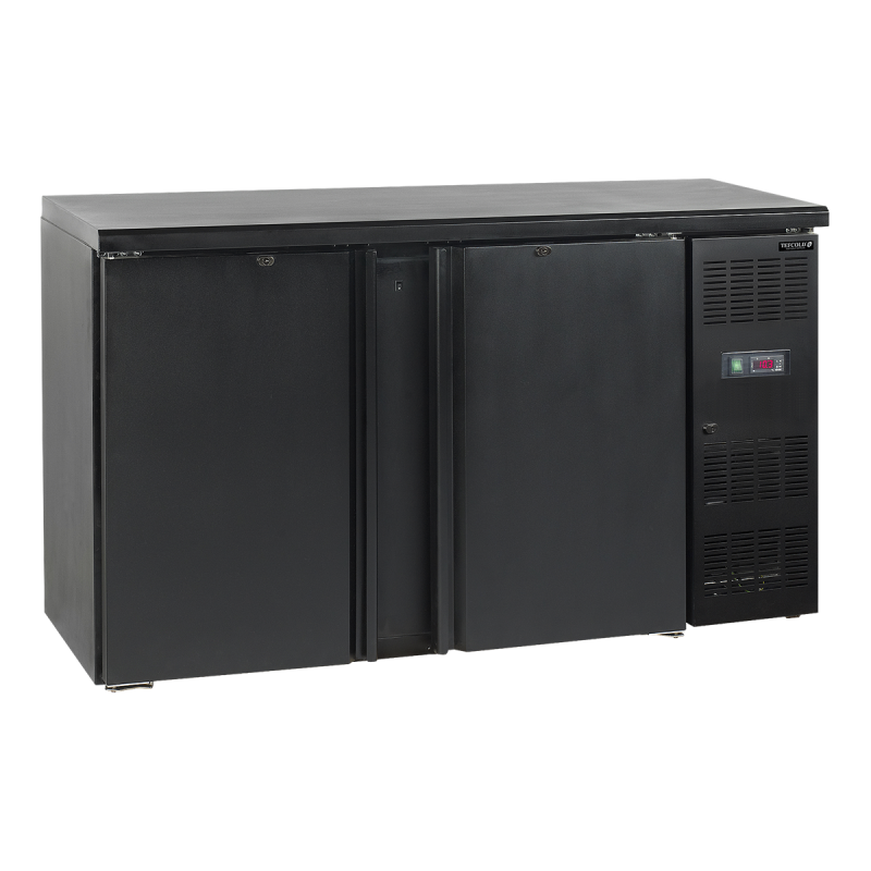 Back bar with 2 solid doors, 277 L