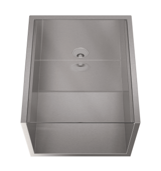 Cash register stand and screen with protective glass