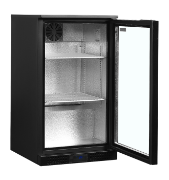 Rear bar with 1 glass door, 92 L