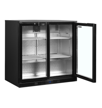 Arrière bar 2 portes vitrées 182 L