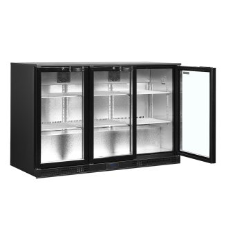 Arrière bar 3 portes vitrées 278 L
